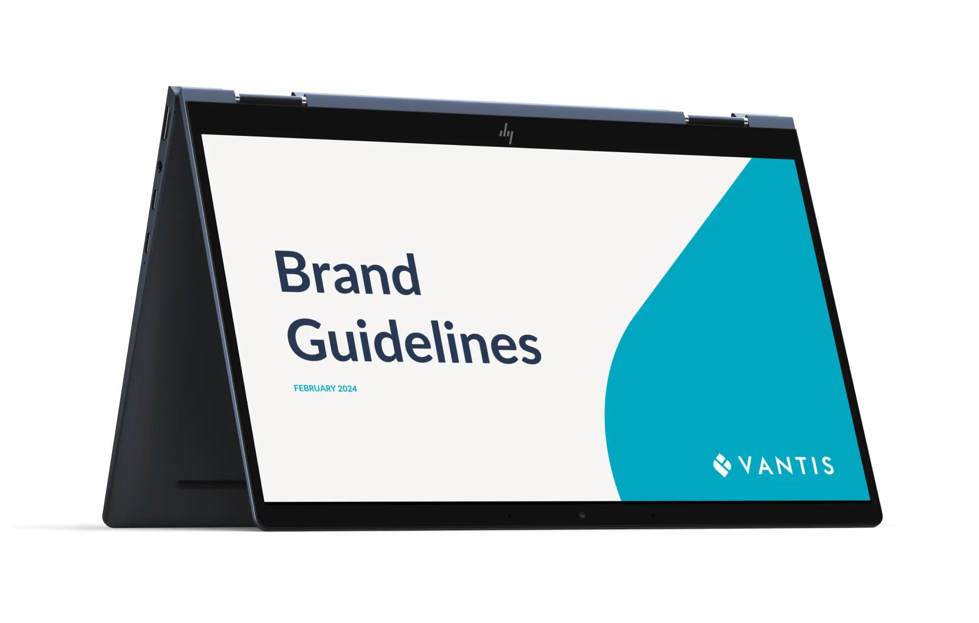 Vantis Website auf dem Laptop